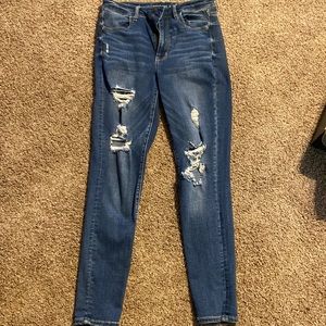 American Eagle super high-rise jegging, size 8